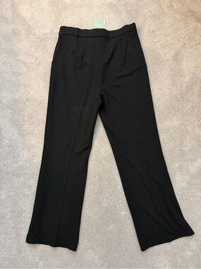 H&M Black Wide-Leg Trousers